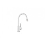 Смеситель для мойки BLANCO MIDA-S 521457 Silgranit белый