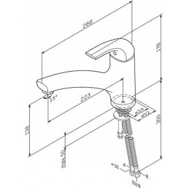 Смеситель AM.PM Sense F7500032 хром