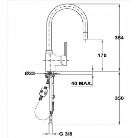 Смеситель Teka ARK 998 хром (art.239981210)