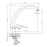 Смеситель DECOROOM DR21021 хром