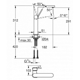 Смеситель GROHE Plus 32618003