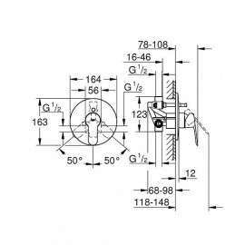 Смеситель GROHE BauEdge 29079000