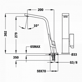 Смеситель TEKA ic 915 black (33915020n)