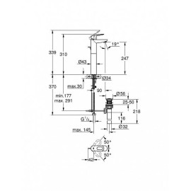 Смеситель GROHE BauLoop 32856000 хром