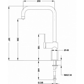 Смеситель TEKA E-Pure EP 915 (116080000)