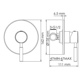 Смеситель WASSERKRAFT Wern 4251