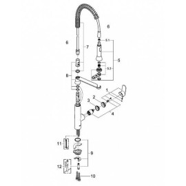 Смеситель для мойки GROHE K7 31379000