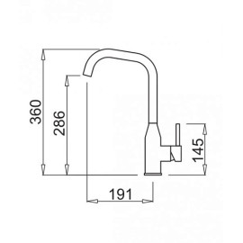 Смеситель ELLECI Dora G43 Tortora