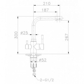 Смеситель LEMARK Expert LM5061S