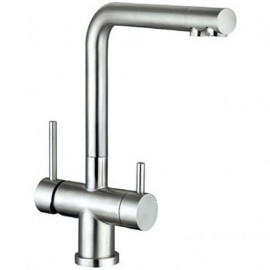 Смеситель TopZero TPZ 301 INOX, нержавеющая сталь