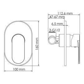 Смеситель WASSERKRAFT Aller 10651 white