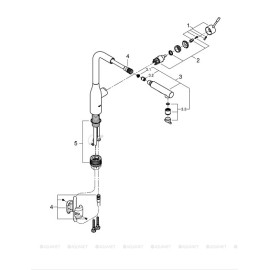 Смеситель GROHE Accent 30432DC0