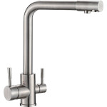 Смеситель WEISSGAUFF WG 016304 Steel