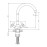Смеситель DECOROOM DR53028 хром