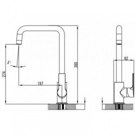 Смеситель KAISER Oval 56044