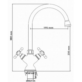 Смеситель Seaman Eco Koblenz SSN-2135R