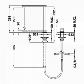 Смеситель Teka FO 985 (складной) хром (art.629850200)
