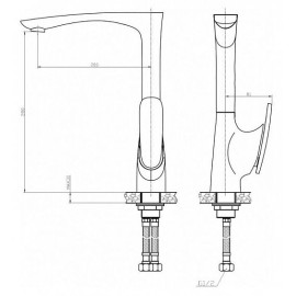 Смеситель WeltWasser WW MX Essen 606 WT