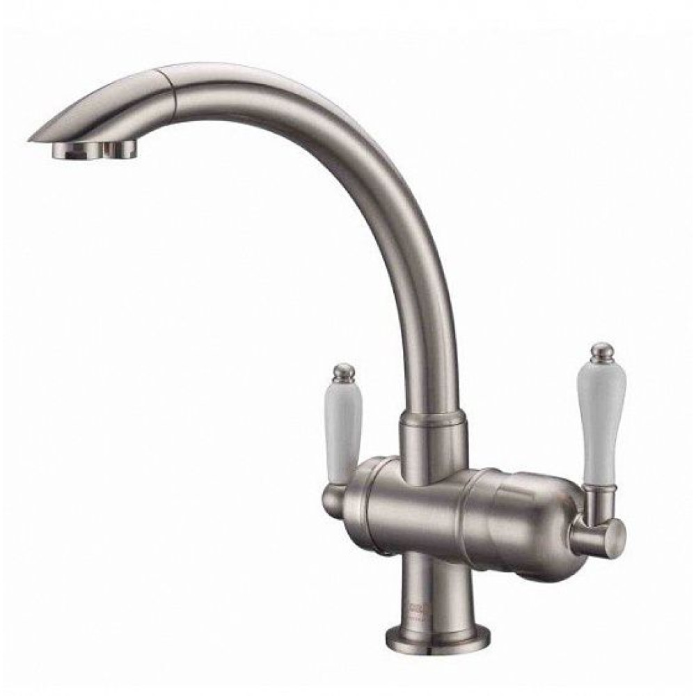 Смеситель ZORG ZR 327 YF NICKEL