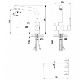 Смеситель LEMARK Comfort LM3061C хром