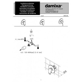 Смеситель DAMIXA Space 107500000 хром