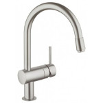 Смеситель для мойки GROHE Minta суперсталь 32918DC0