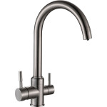 Смеситель WEISSGAUFF WG 020304 Steel