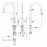 Смеситель M&Z MZ-Expo MZE11105 хром