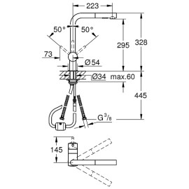 Смеситель GROHE Minta 30274DL0