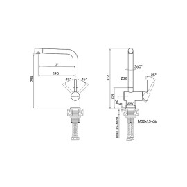Смеситель PAULMARK Spring Sp212067-SS