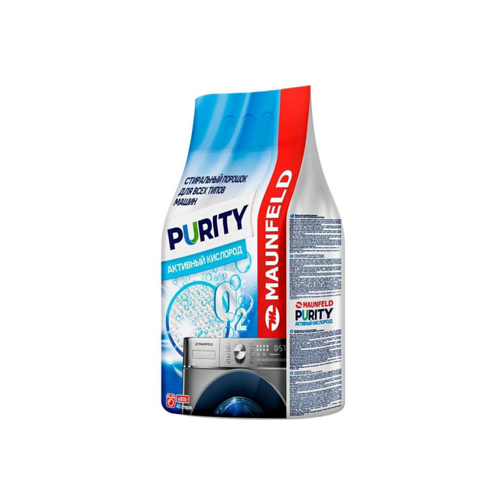 Стиральный порошок MAUNFELD Purity Активный кислород Automat 6000г MWP6000SO