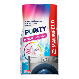 Стиральный порошок MAUNFELD Purity Эксперт по пятнам Automat 9000г MWP9000BM