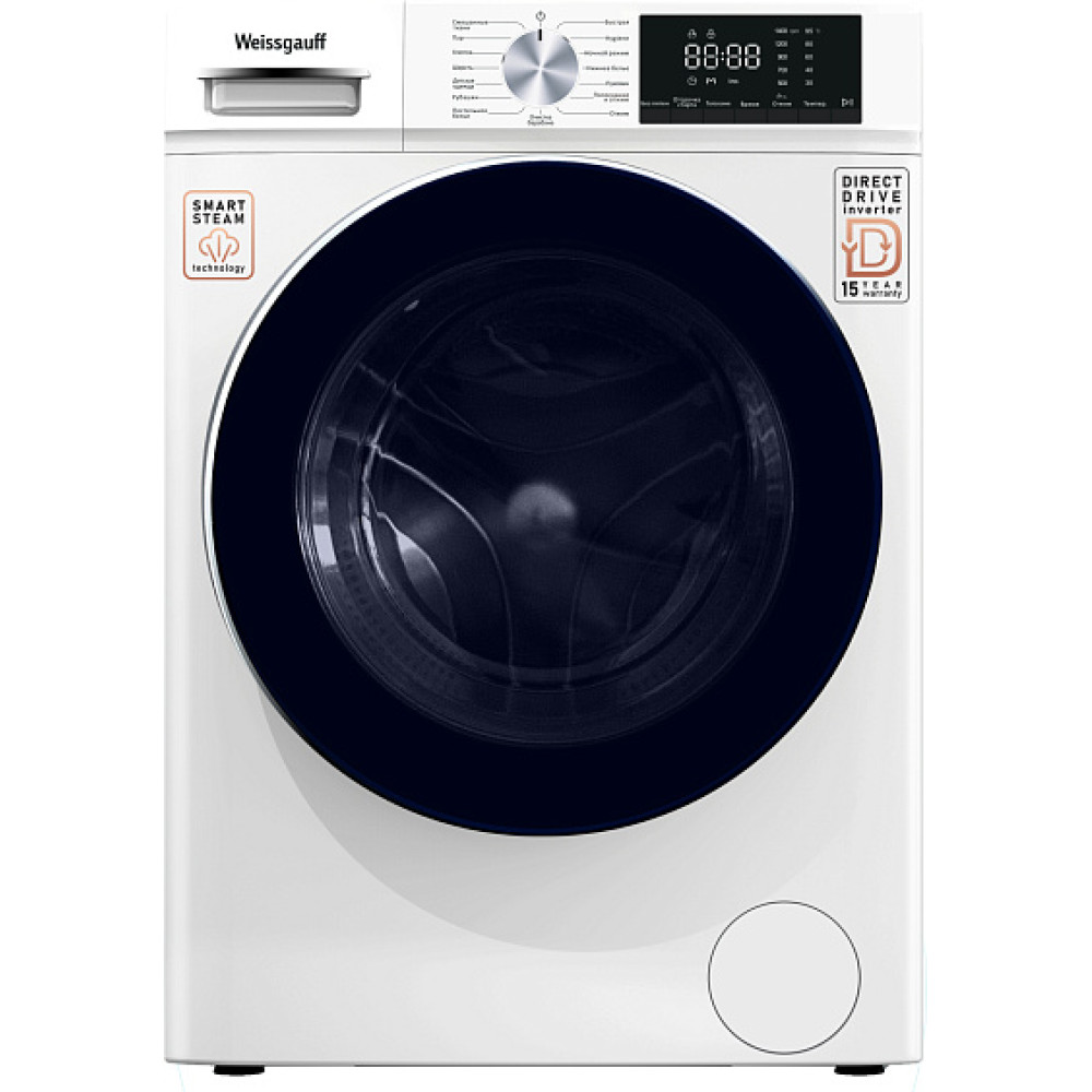 Стиральная машина WEISSGAUFF WM 58411 Direct Drive Steam