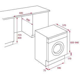 Стиральная машина TEKA LI5 1080 (114000006)