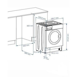Стиральная машина с сушкой Beko WDI 85143