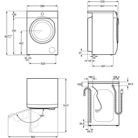 Стиральная машина ELECTROLUX EW6FN428W