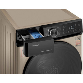 Стиральная машина WEISSGAUFF WM 59411 Direct Drive Inverter Steam Champagne