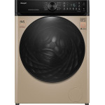 Стиральная машина WEISSGAUFF WM 59411 Direct Drive Inverter Steam Champagne