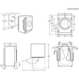 Стиральная машина ELECTROLUX EW7N7F348SIP