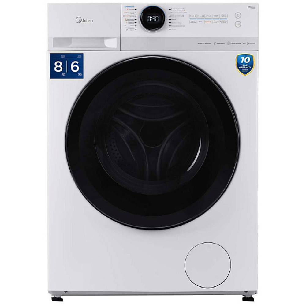 Стиральная машина MIDEA MF200D80WBS/W-RU
