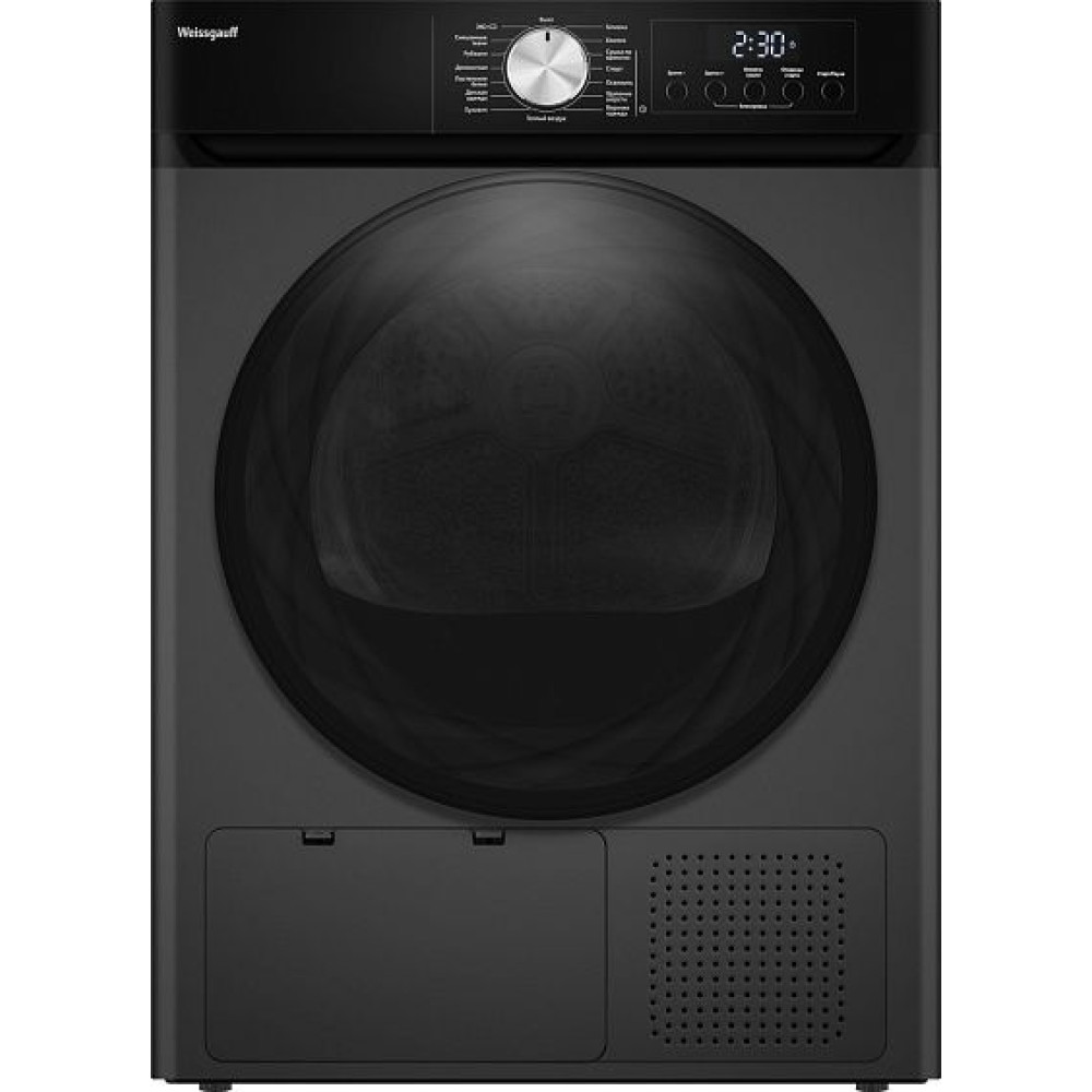 Сушильная машина WEISSGAUFF WD 6010 Heat Pump Deep Grey