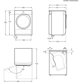 Сушильная машина Electrolux EW6C428WP