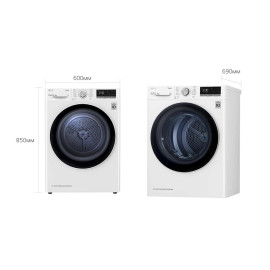 Сушильная машина LG DC90V5V0W