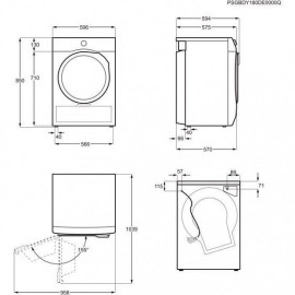 Сушильная машина Electrolux EW6C527PP