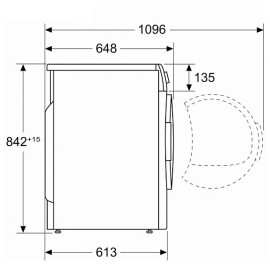 Сушильная машина BOSCH WQG232ALSN