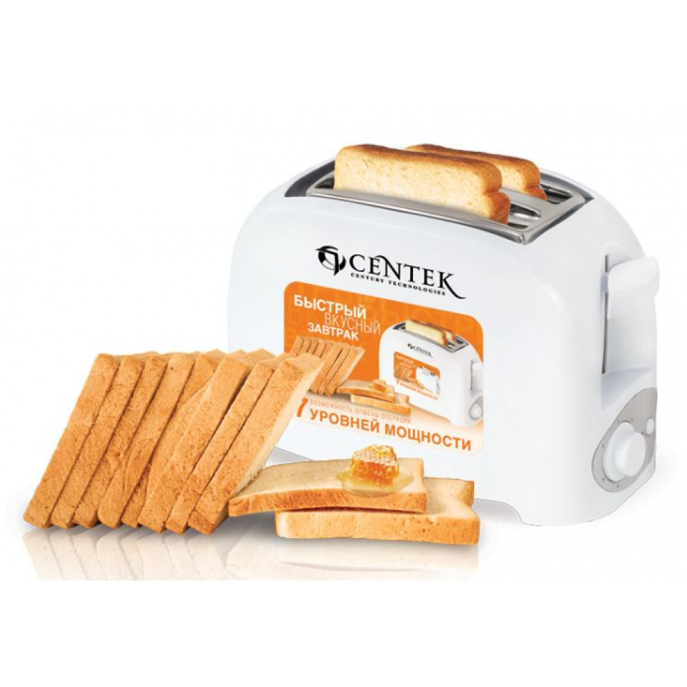 Тостер CENTEK СТ-1420 белый