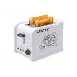 Тостер CENTEK СТ-1427 белый