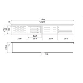 Сушка для посуды OMOIKIRI DRY-01-GM 4999011