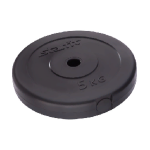 Диск пластиковый Starfit BB-203 5 кг d=26 мм черный