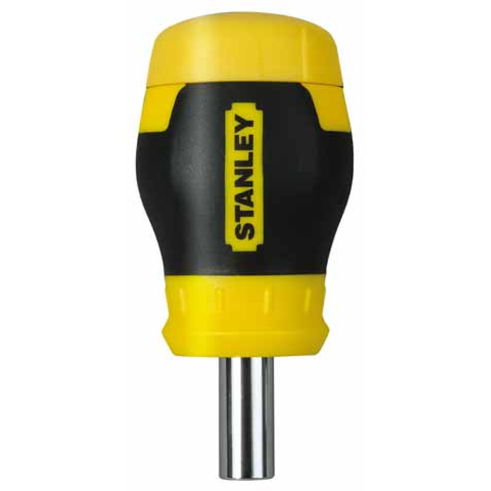отвертка "multibit stubby" со сменными вставками STANLEY 0-66-357